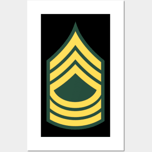 POCKET - MSG - Master Sergeant  - Std wo Txt Posters and Art